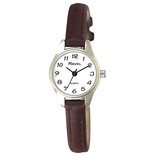 [Ravel] �r���v Ravel-Women's petite cocktail watch-Brown/Silver Tone R0124.14.2 ���f�B�[�X �u���E��