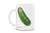 Trend Setters Rick and Morty – Flip The Pickle – Pickle Rick - 11 oz Ceramic Coffee or Tea Mug – Officially Licensed Merchandise - Perfect for gifting or collecting