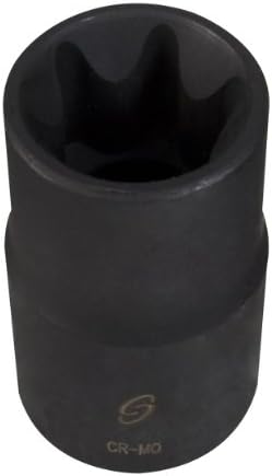 Sunex 2690se9 1/2-Inch Drive E24 External Star Impact Socket