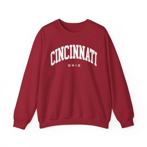 Cincinnati Ohio Adult Unisex Crewneck Sweatshirt - Main Image