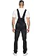 Enzo Men’s EZD390 VEN Denim Dungarees Overalls, Black, 32