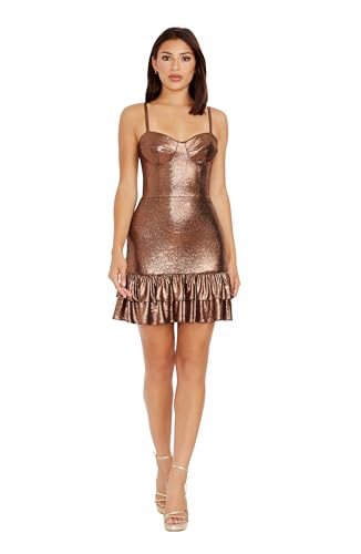 Image of Dress The Population Women's Arden Fit and Flare Mini Dress