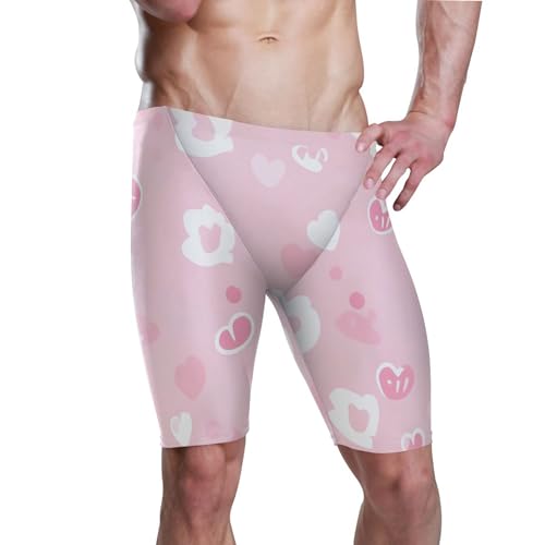 Dog Paw Print Men's Swimsuit Swim Jammers L B0402264