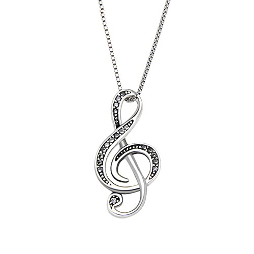 Collier de notes de musique pour femmes à porter au quotidien ou en concert