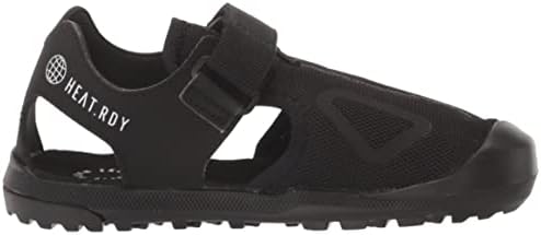 adidas Captain Toey 2.0 Sandal, Black/Black/White, 11 US Unisex Little Kid | Image 5