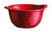 Emile Henry EH342149 Bol à gratiner, Céramique, Rouge Grand Cru, 0.55 litres