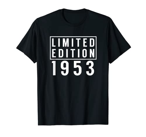 69 edición limitada de regalo de cumpleaños 1953 Camiseta