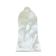 Made of real Mother of White Pearl Mother of White Pearl is a natural material so different truss rod covers might have variations 3 Holes for Gibson Style Les Pauls; Screws are not included This is an aftermarket cover, not original cover We can not...