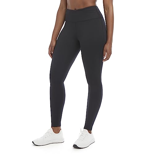 Jockey Women's Wrap Waist Full Length Legging Deep Black by Jockey - Used condition - Image 2