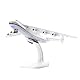 SEBUNAS Antonov 225 An-225 Mriya, Metall-Druckgussmodell im Maßstab 1/400, Lufttransport-Frachtflugzeug-Miniatur als Geschenksammlung für Erwachsene Luftfahrt-Enthusiasten (ukrainische Lackierung)