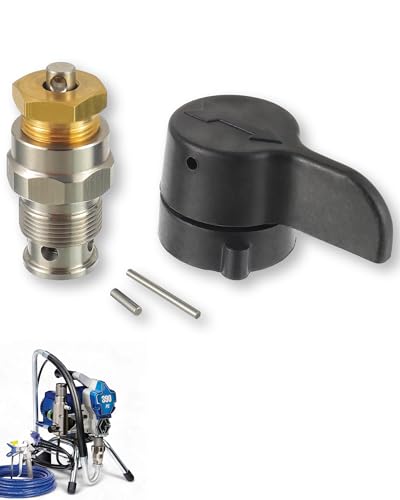 235014 Prime Spray Valve & Drain Valve Replacement Kit - Compatible with Graco 210/230/390/395/490/495/595/3400 -Aftermarketr Airless Paint Sprayer Repair Parts