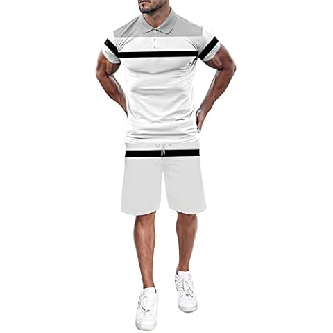 NQyIOS Men's Casual Sportswear Tracksuit Set Cover