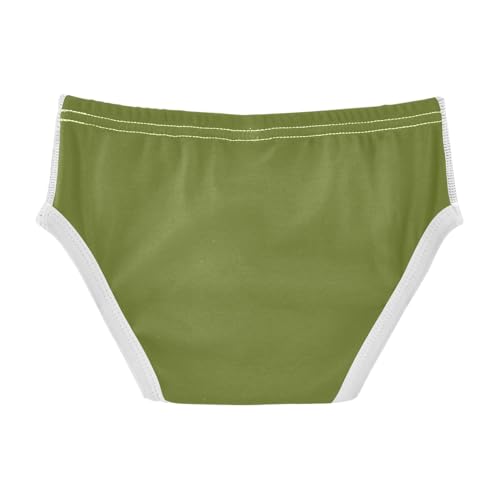 ODAWA Boys Cotton Briefs Underwear Moss Green Kids Boys Underwear 2t Underwear Boys2
