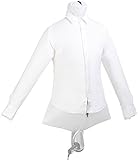 Sichler Haushaltsgeräte Hemdentrockner: 2in1-Reise-Bügelpuppe mit Haartrockner-Aufhängung, trocknet & glättet (Bügelhilfe, Bügelhilfe für Hemden, Föhn)