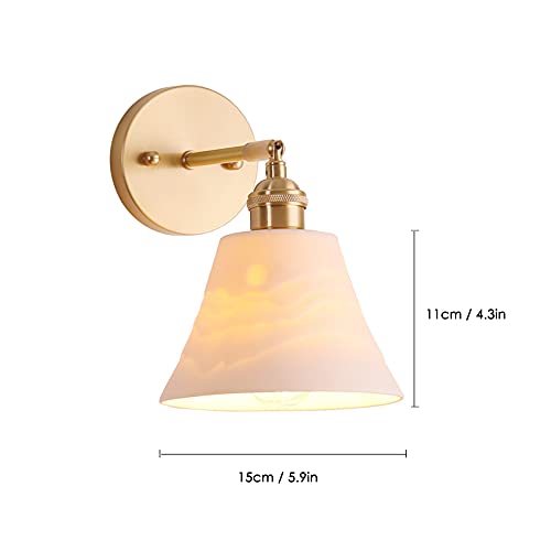 Applique murale orientable avec socket E27 pour l'éclairage de lit - 8