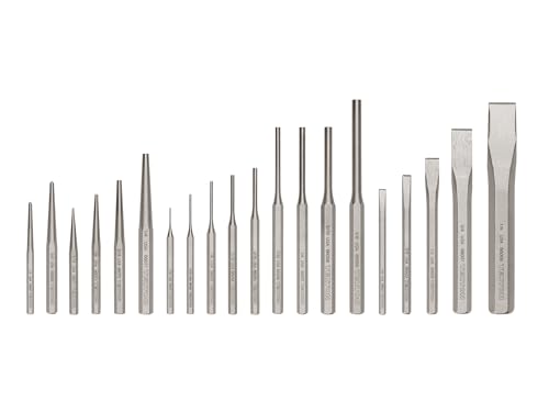 TEKTON 20-Piece Punch & Chisel Set PNC99001 Made in USA