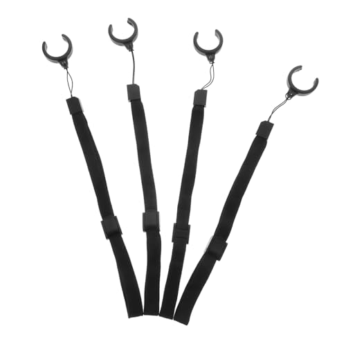 FOMIYES 4Pcs Lost Walking Stick Lanyard Durable Polyester Wrist Strap for Walking Canes Crutches Accessories Secure and Convenient Cane Straps for Seniors and Adults