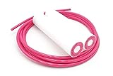 PROspeedrope® Springseil PINK Damen Fitness Jump Rope Verstellbare Griffe Crossfit Boxen Training Fitnes Profi Sport