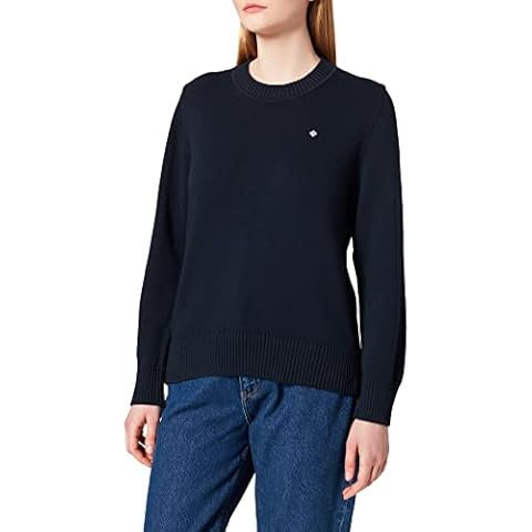 GANT Damen D1. ICON G Cotton C-Neck Baumwollpullover MIT Rundhalsausschnitt Cover