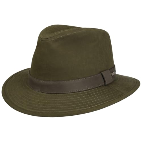 Chapeau Stetson en tissu waxed traveller homme idéal pour les randonnées nature