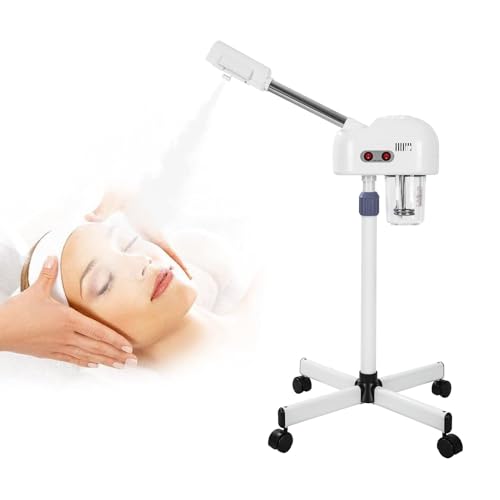 BALLSHOP Appareil à Vapeur pour le Visage Professionnel – Sauna Facial Chaud & Froid, Vapozone Esthétique, Machine à Vapeur Beauté Hydratante, Nettoyant Vapeur...