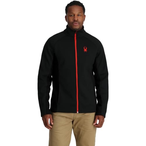 Chaqueta de forro polar Spyder Constant Full Zip Hombre abrigo deportivo térmico con cremallera