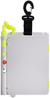 Trident Medium Fold Open Underwater Writing Slate with Clip and Pencil (White) image 5