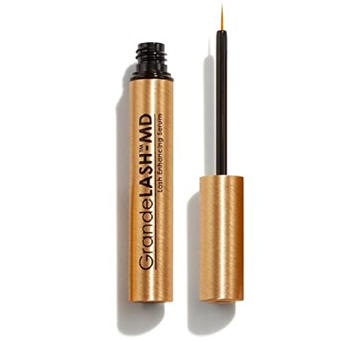 GrandLash MD Lash Enhancing, Promotes Appearance of Longer, Thicker Eyelashes, 2ml,3-Month Supply
