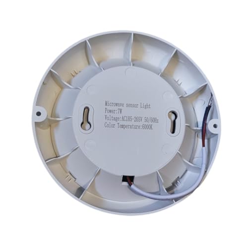 Image of Blackt Electrotech BT33LC7 7W Radar Microwave Motion Sensor LED Light - Automatic ON /Off, Surface Mount, 6000K Cool White (1)