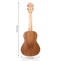 Concert Ukulélé, Hricane 23 Pouces Professionnel Koa Ukeleles UKK-02 Hawaïen Ukele Bundle avec Haute Qualité Sac de… - Les Beatles, Paul McCartney, John Lennon, RIngo Starr, George Harrison Concert Ukulélé, Hricane 23 Pouces Professionnel Koa Ukeleles UKK-02 Hawaïen Ukele Bundle avec Haute Qualité Sac de… – Image 7