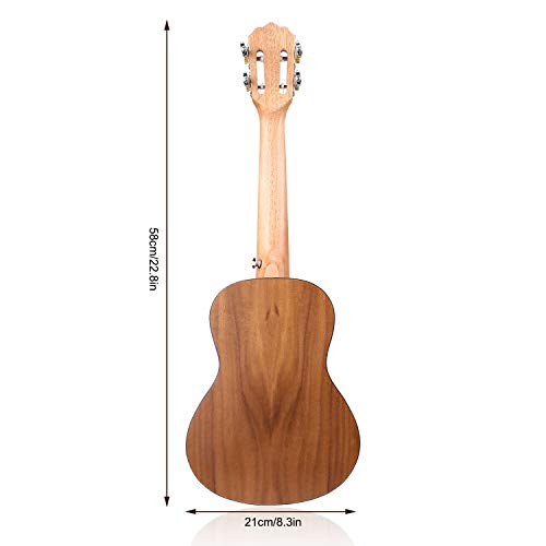 Concert Ukulélé, Hricane 23 Pouces Professionnel Koa Ukeleles UKK-02 Hawaïen Ukele Bundle avec Haute Qualité Sac de… - Les Beatles, Paul McCartney, John Lennon, RIngo Starr, George Harrison Concert Ukulélé, Hricane 23 Pouces Professionnel Koa Ukeleles UKK-02 Hawaïen Ukele Bundle avec Haute Qualité Sac de… – Image 8