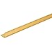 M-D Building Products 79020 Fluted 1-1/8-Inch by 1-1/8-Inch by 36-Inch Stair Edging, Satin Brass