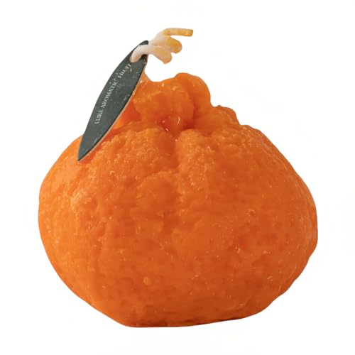 FANBODTA Ugly Cute Orange Aromatherapy Candle, Natural Essential Oils &...
