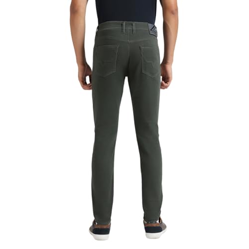 Image of Pepe Jeans Men's Straight Fit Jeans | Mid Rise | Chinox | Jeans for Man