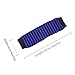 Boguish Womens Warm Fingerless Gloves Striped Elbow Length Knitted Stretchy Arm Warmers with Thumb Hole for Women Girls