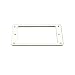 Allparts PC 0743 025 HB Flat White Picture Frame Set