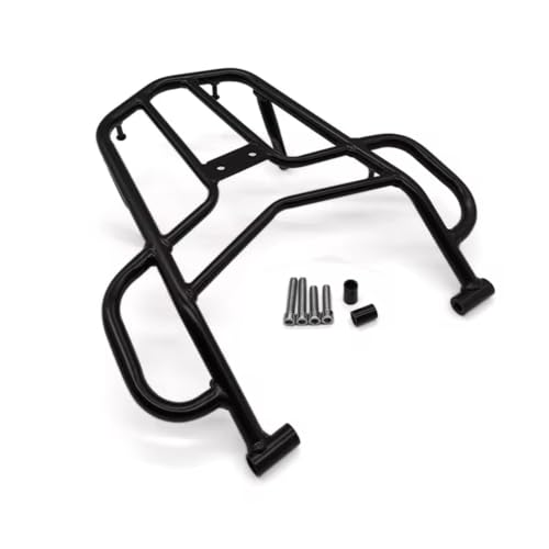 Porte-bagages arrière moto CRF300L Rally support chargement valise transport noir