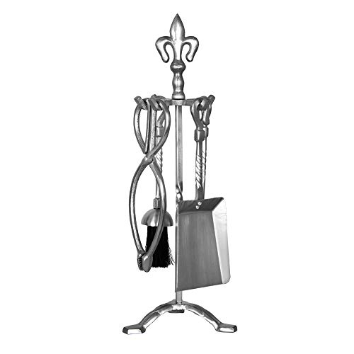 Fire Vida Fleur De Lys zestaw ogniowy, metal, cyna, 5 sztuk