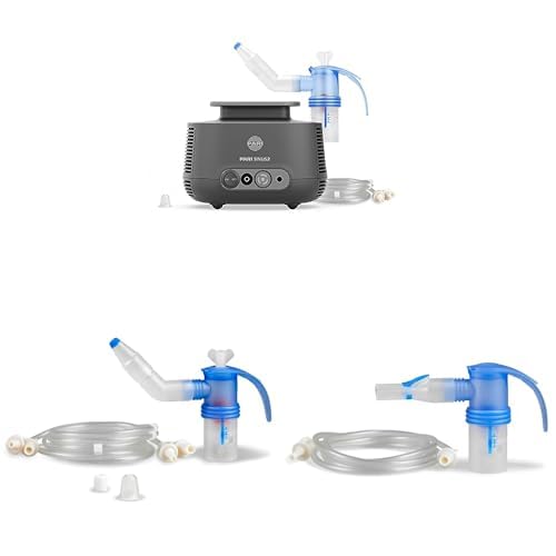 Bundle aus PARI Sinus2 Inhalationsgerät zur Behandlung der Nasennebenhöhlen ab 6 Jahren + PARI SINUS 2 Year Pack + PARI LC Sprint Vernebler zur Inhalationstherapie der unteren Atemwege