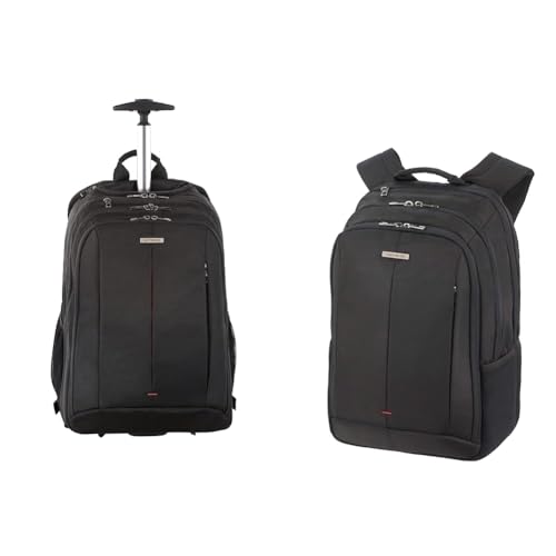 Samsonite Guardit 2.0-15.6 Inch Laptop Backpack with Wheels, 48 cm, 29 L, Black & Guardit 2.0 - Laptop Backpack 15.6