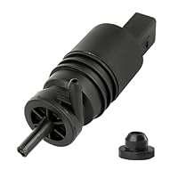 Waschwasserpumpe, Scheibenwaschanlage Motor, Waschwasserpumpe 12V für Scheibenreinigungsanlage und Scheinwerfer, Kompatibel mit E46, E39, E90, E81, E60, E83, Z4, X3, X5, Langlebig, Automobilzubehör