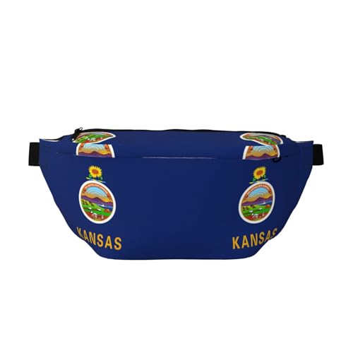 Sac banane de course Kansas pour running urbain et marches quotidiennes