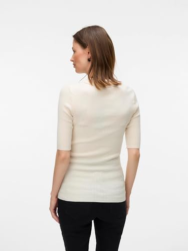 Polo 2/4 Mujer VERO MODA con manga media y cuello clásico atemporal 3