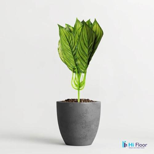 Image of Enhance Your Space with Artificial Leaf Decor Foliage for Stunning Interiors Decorative Items for Home;Office; Room; Living Room; Table; (Without Vase) (Pack of 2, Green Leaf)