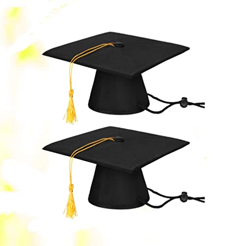 Disfraz de graduación para perro y gato 2 unidades miniatura 2