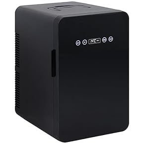 CROWNFDL コンパクト冷温庫 ブラック Amazon | CROWNFUL 小型冷蔵庫 4L 冷温庫 【保冷・保温】 ミニ