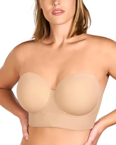 HSIA Longline Corset Strapless Bra