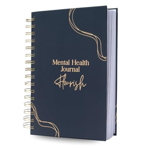 Journal de santé mentale contre l'anxiété : guide d'auto-réflexion pour le bien-être