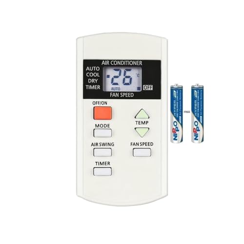 Image of 7-SAT Compatible with Panasonic AC Remote Control, Replacement Remote for Panasonic AC Remote Original (Come with 2 AAA Batteries)