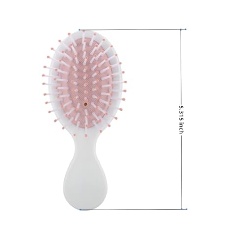 Bridesmaid Proposal Gifts 8pcs Mini Travel Brush bachelorette party accessories Cute hair Brush for Wedding Party Favors for Wedding Party Favors (White&Dusty Blue, 12pcs) by Ciulaiy - Image 3